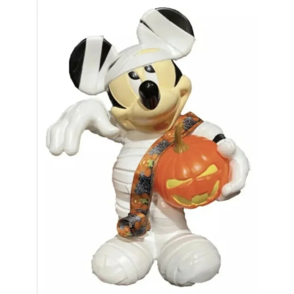 2022 Disney Parks Glow in the Dark MICKEY MOUSE Mummy Halloween Popcorn Bucket N